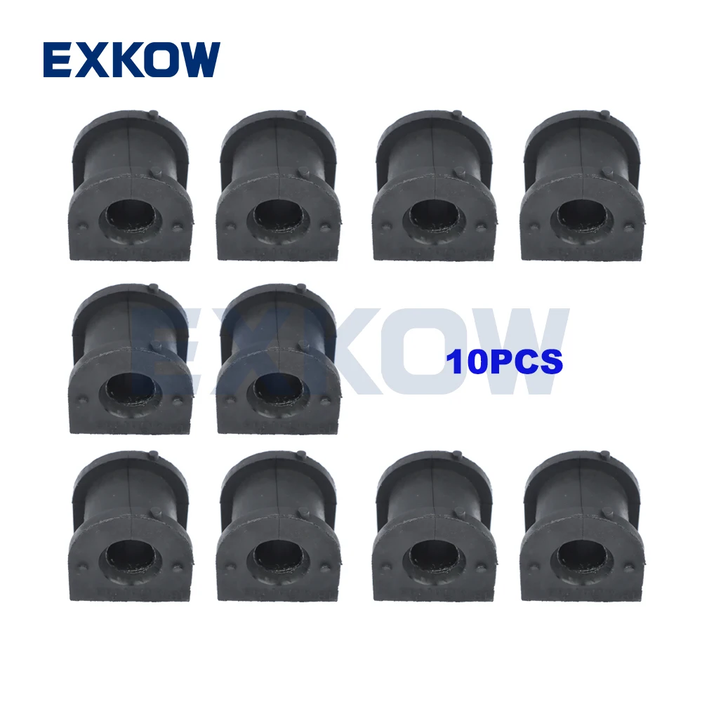 10PCS Rear Suspension Stabilizer Bushing Rubber Kits for Mitsubishi Outlander 2012- GF7W ASX GA2W MN101395
10PCS Rear Suspension Stabilizer Bushing Rubber Kits for Mitsubishi Outlander 2012- GF7W ASX GA2W MN101395