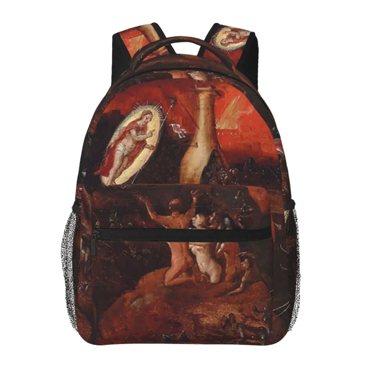 A Revolt In Hell After Bosch With Angels And Demons Backpack Student Boys Girls BookBag School Bag Computer Shoulder Bags
A Revolt In Hell After Bosch With Angels And Demons Backpack Student Boys Girls BookBag School Bag Computer Shoulder Bags