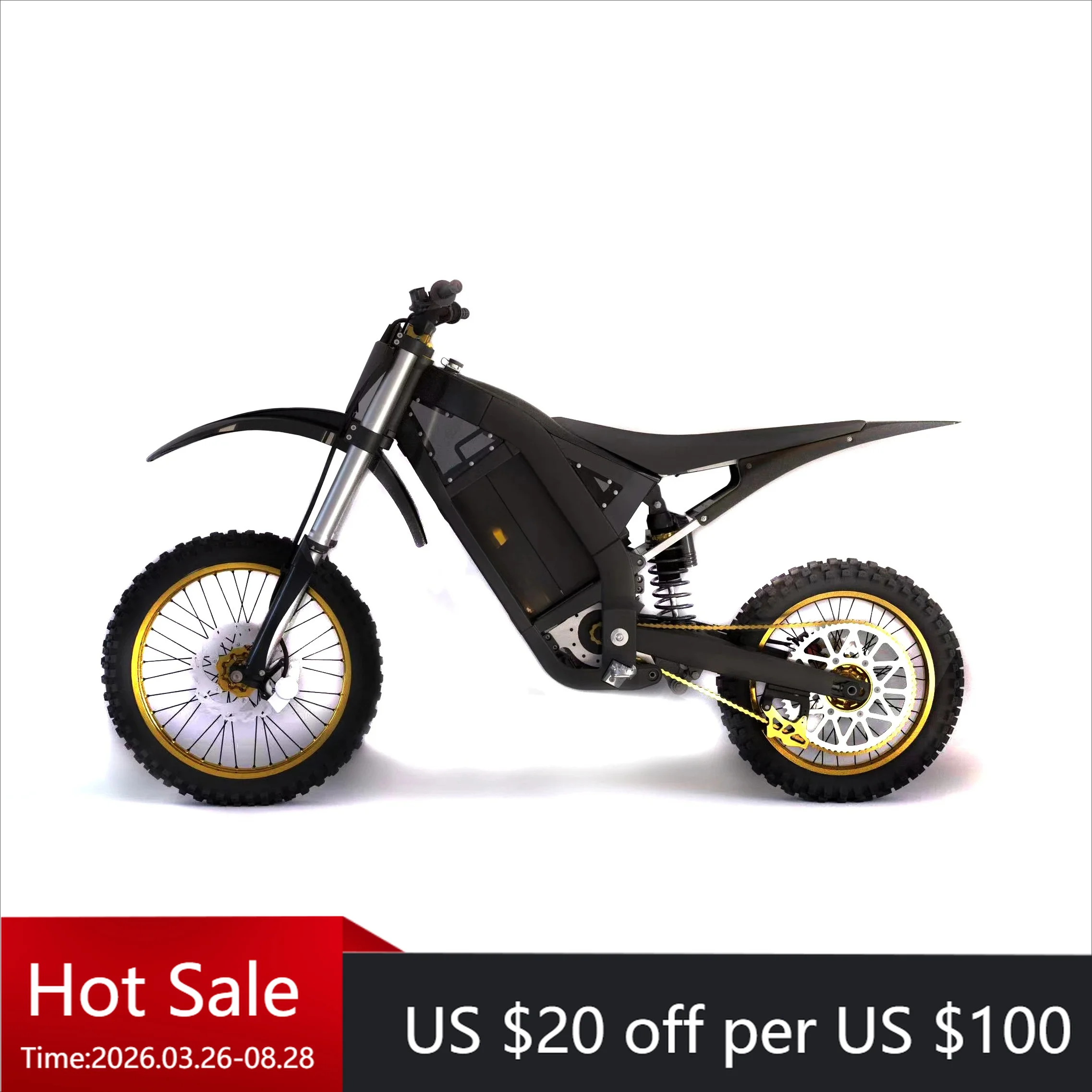 Tc GMX Electric SUV Racing, Direct Drive 36kW | 5.5kWh Semi-Solid Replaceable Battery Pack 72V | Full Size Superbike Golden Moto
Tc GMX Electric SUV Racing, Direct Drive 36kW | 5.5kWh Semi-Solid Replaceable Battery Pack 72V | Full Size Superbike Golden Moto
