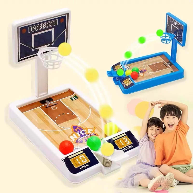 Board Game Mini Basketball Finger Shooting Machine Party Table Interactive Sport Games Parents Children Boys Girls Desktop Toy
Board Game Mini Basketball Finger Shooting Machine Party Table Interactive Sport Games Parents Children Boys Girls Desktop Toy