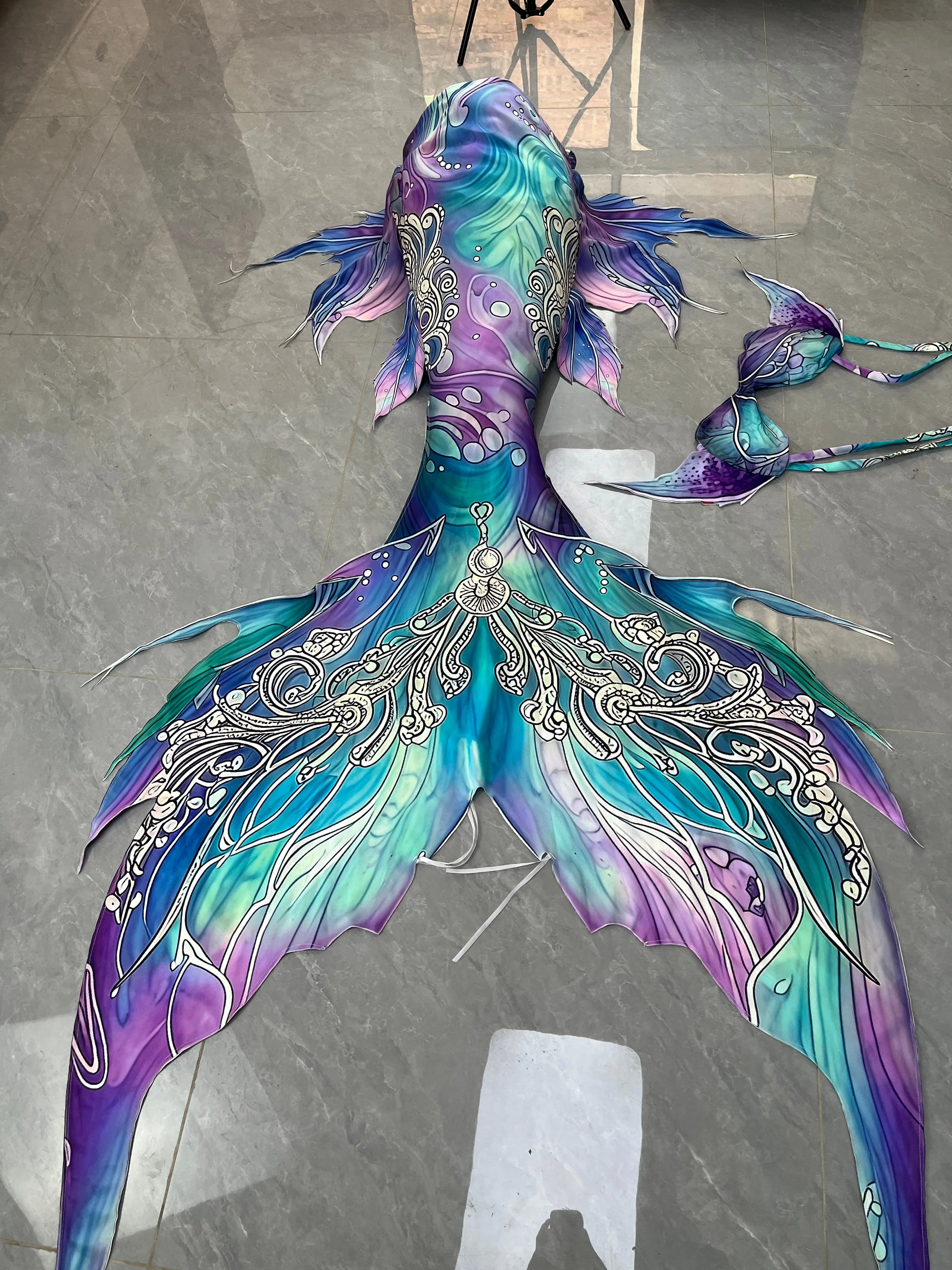 Professional Blue Adult Mermaid Clothing European And American New Comfortable High Quality Mermaid Big Mermaid Tail
Professional Blue Adult Mermaid Clothing European And American New Comfortable High Quality Mermaid Big Mermaid Tail