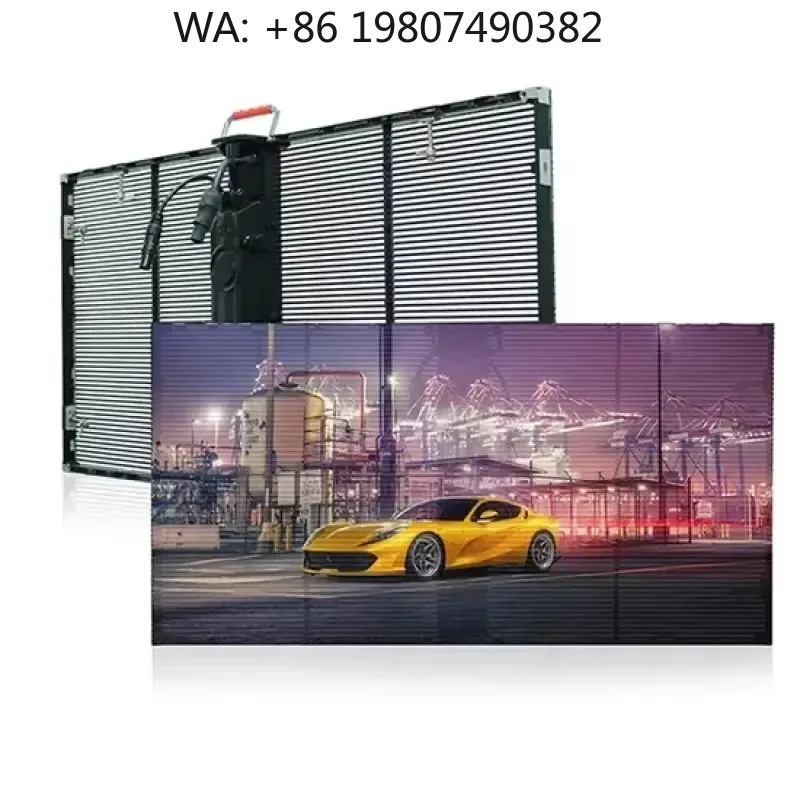 Waterproof Dustproof Modular Small Pitch LED Display Multi Purpose Screen For Rental Background Commercial Advertising