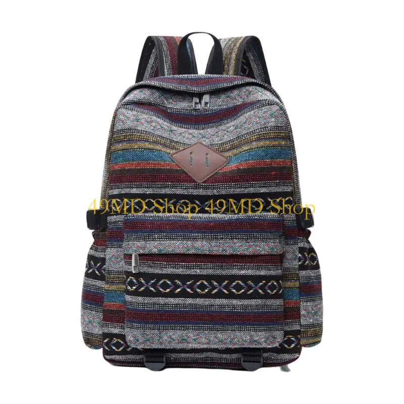 49MD Stylish Book Bag Spacious School Bags Canvas Ethnic Backpack Suitable For Women
49MD Stylish Book Bag Spacious School Bags Canvas Ethnic Backpack Suitable For Women