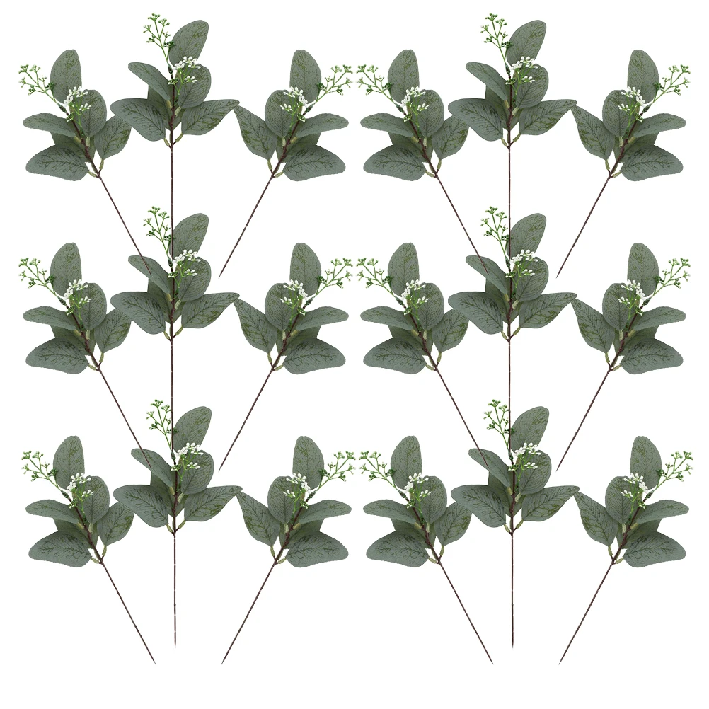 24 Pcs Artificial Eucalyptus Leaves Stems Faux Green Plants DecorativeIndoor OutdoorDIY Branches Party Supplies
24 Pcs Artificial Eucalyptus Leaves Stems Faux Green Plants DecorativeIndoor OutdoorDIY Branches Party Supplies