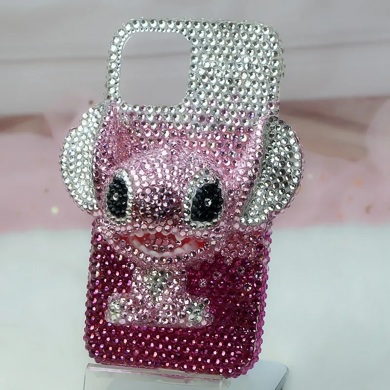 Cute Disney Stitch Iphone Case Stitch for Iphone17 16 15 14Pro Max Cartoon Rhinestone Anime Anti-Fall Protect Upscale Girls Gift
Cute Disney Stitch Iphone Case Stitch for Iphone17 16 15 14Pro Max Cartoon Rhinestone Anime Anti-Fall Protect Upscale Girls Gift