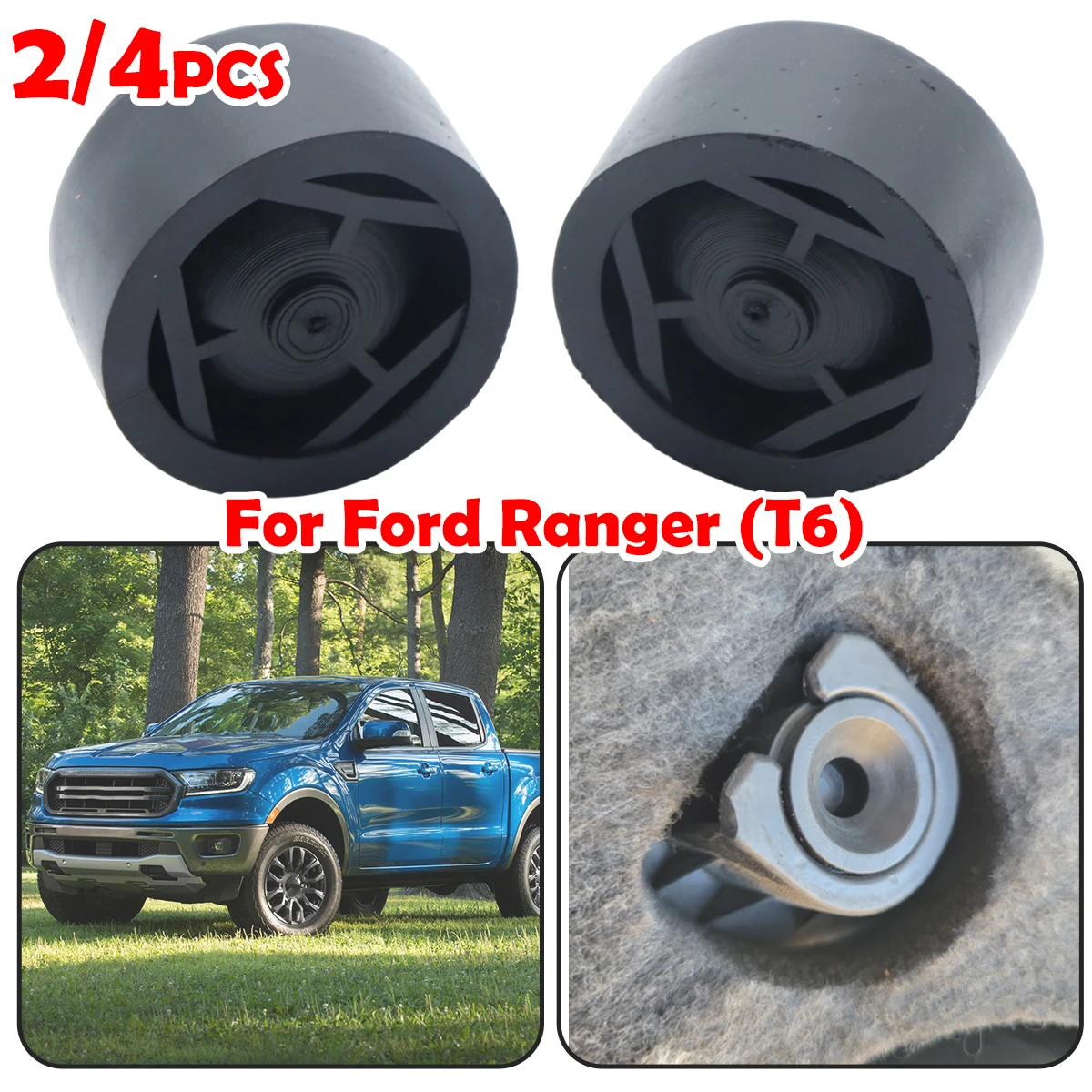 2/4pcs Engine Rubber Mounting Bush Protective Under Guard Plate Clip Grommet Support Bungs For Ford Ranger (T6) CAR ACCESSORIES
2/4pcs Engine Rubber Mounting Bush Protective Under Guard Plate Clip Grommet Support Bungs For Ford Ranger (T6) CAR ACCESSORIES