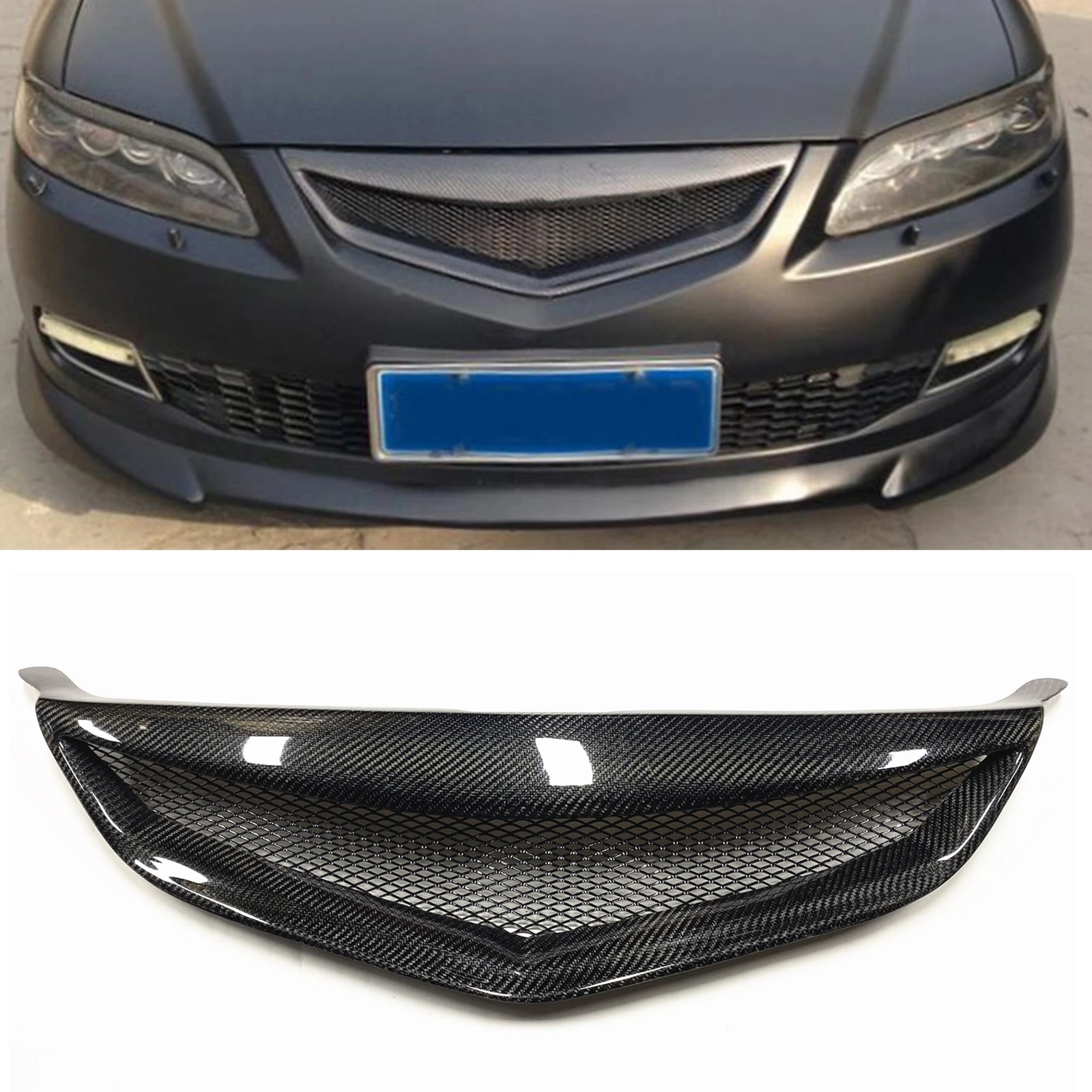 Передняя Центральная решетка радиатора для Mazda 6 Mazda6 2006-2010, гоночные решетки из настоящего углеродного волокна, верхний бампер, фоторешетка для автомобиля, решетка кузова
Передняя Центральная решетка радиатора для Mazda 6 Mazda6 2006-2010, гоночные решетки из настоящего углеродного волокна, верхний бампер, фоторешетка для автомобиля, решетка кузова