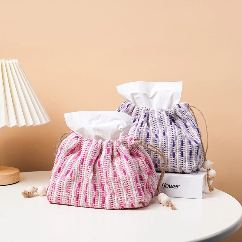 2026 New Small Fragrant Linen Lace Tissue Cover Adhesive Buckle Hanging Tissue Box Multifunctional Car Bathroom Napkin Holder
2026 New Small Fragrant Linen Lace Tissue Cover Adhesive Buckle Hanging Tissue Box Multifunctional Car Bathroom Napkin Holder