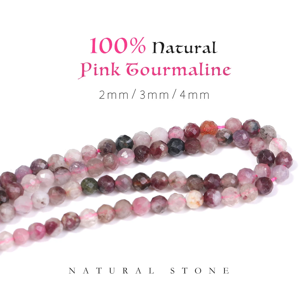 Mix Pink Tourmaline Beads 3mm Small Loose Faceted Gemstone Beads for Jewelry Making DIY Accessories DIY 선물
Mix Pink Tourmaline Beads 3mm Small Loose Faceted Gemstone Beads for Jewelry Making DIY Accessories DIY 선물
