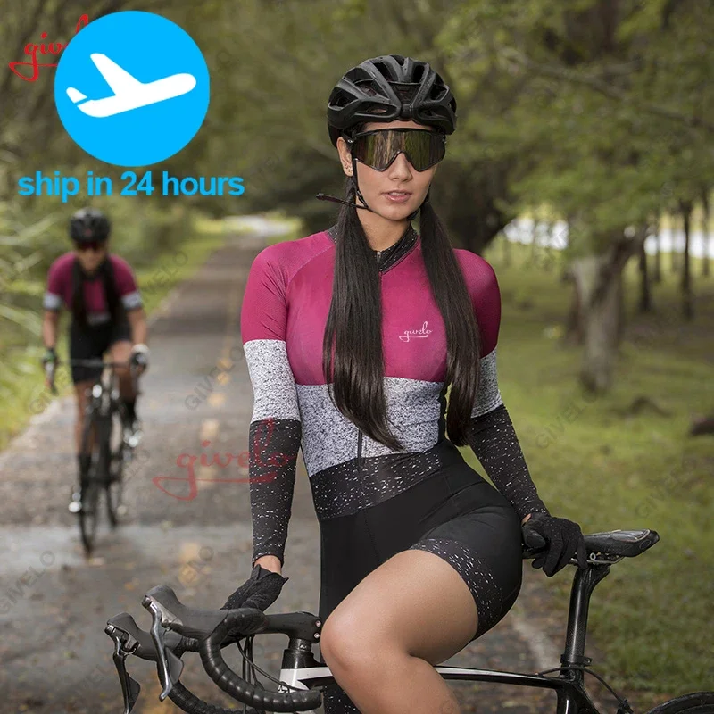 Women Cycling Clothing Jersey Skinsuit Sets GEL Long Jersey Suit MTB Bike Outfit Equipment Ciclismo Femininas
Women Cycling Clothing Jersey Skinsuit Sets GEL Long Jersey Suit MTB Bike Outfit Equipment Ciclismo Femininas