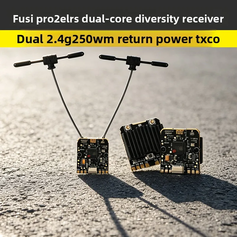 FLYSKY PR02 ELRS Dual-Core Diversity Receiver Dual 2.4g 250wm Return Power TXCO
FLYSKY PR02 ELRS Dual-Core Diversity Receiver Dual 2.4g 250wm Return Power TXCO