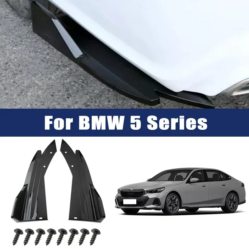 2pcs Car Rear Bumper Spoiler Lip Carbon Fiber Wing Trim Anti-crash Diffuser Side Skirt Wrap Angle Splitter For BMW 5 Series
2pcs Car Rear Bumper Spoiler Lip Carbon Fiber Wing Trim Anti-crash Diffuser Side Skirt Wrap Angle Splitter For BMW 5 Series