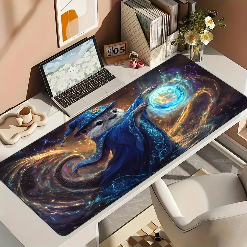 Otter Magician playmat Mouse Pad Desk Mat with Stitched Edge Rubber anti-slip base pc accessories Gaming mat keyboard mouse pads
Otter Magician playmat Mouse Pad Desk Mat with Stitched Edge Rubber anti-slip base pc accessories Gaming mat keyboard mouse pads
