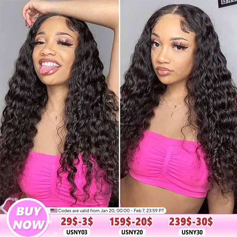 13x6 13x4 HD Lace Frontal Wig Deep Wave Frontal Wig 100% Brazilian Curly Human Hair Wigs Transparent Lace Front Wig Pre Plucked
13x6 13x4 HD Lace Frontal Wig Deep Wave Frontal Wig 100% Brazilian Curly Human Hair Wigs Transparent Lace Front Wig Pre Plucked