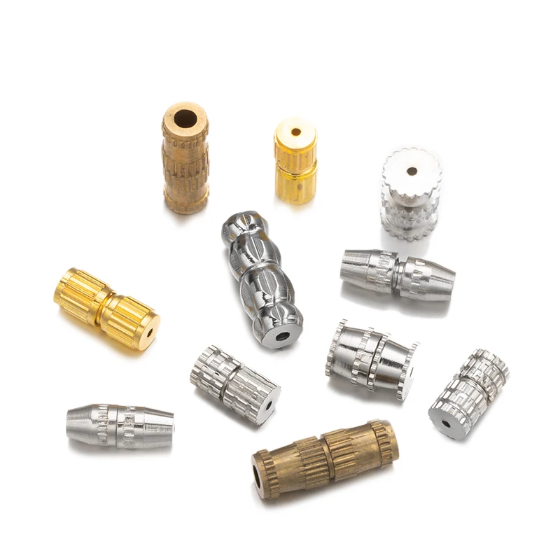 20/40pcs Multi-Style Cylinder Fasteners Buckle Closed End Clasp Connector For DIY Bracelet Necklace Jewelry Making Accessories
20/40pcs Multi-Style Cylinder Fasteners Buckle Closed End Clasp Connector For DIY Bracelet Necklace Jewelry Making Accessories