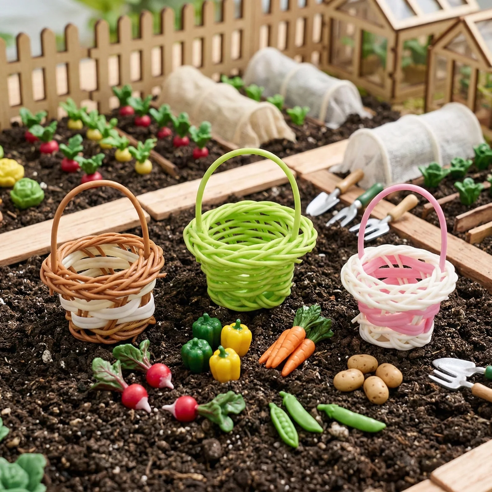 Миниатюрные модели фруктов и овощей, набор для мини-сцен, игрушки для детских ролевых игр и декор для рабочего стола
Миниатюрные модели фруктов и овощей, набор для мини-сцен, игрушки для детских ролевых игр и декор для рабочего стола