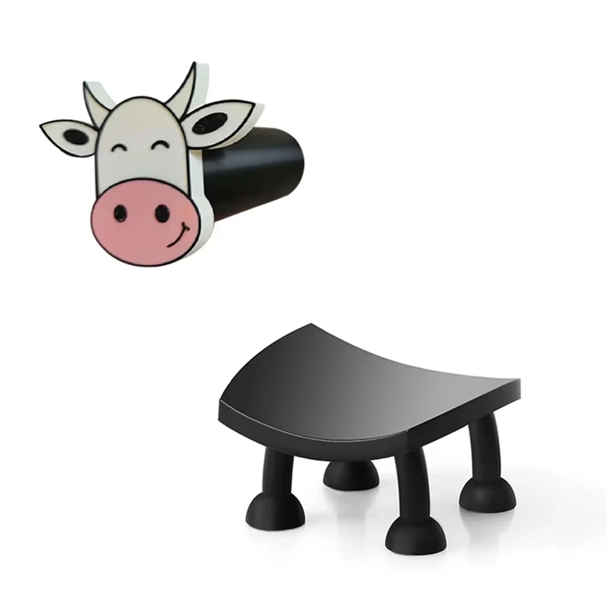 HHTL Cute Cow Shape Toilet Paper Holder Freestanding Storage Roll Holder Animal Decoration Toilet Paper Holder
HHTL Cute Cow Shape Toilet Paper Holder Freestanding Storage Roll Holder Animal Decoration Toilet Paper Holder