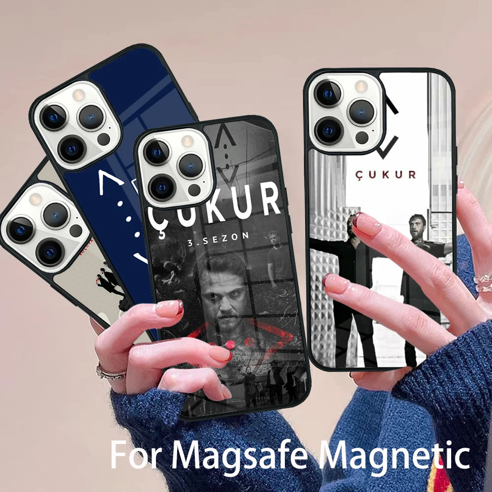 Turkish Cukur Phone Case Magesafe Magnetic Wireless Charge Cover For IPhone 16 11 12 13 14 15 Pro Max Plus Mini
Turkish Cukur Phone Case Magesafe Magnetic Wireless Charge Cover For IPhone 16 11 12 13 14 15 Pro Max Plus Mini