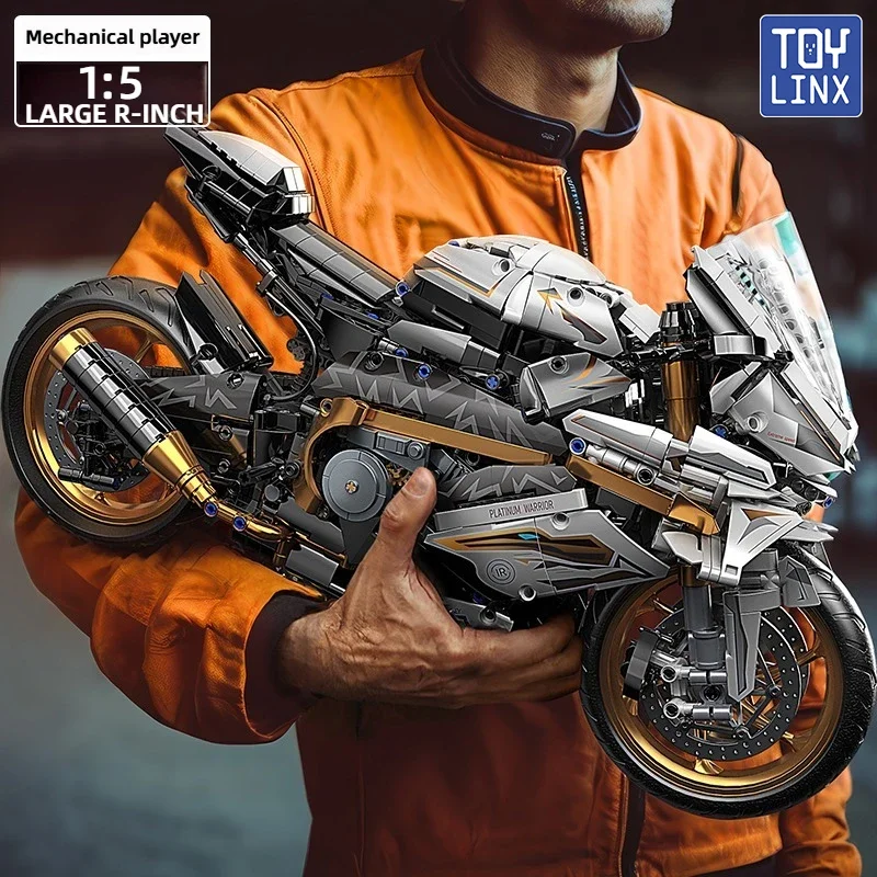 Строительные блоки для внедорожных мотоциклов TOYLINX, 2078 шт., набор гоночных городских автомобилей-набор развивающих игрушек для детей, инструмент MPC в комплекте
Строительные блоки для внедорожных мотоциклов TOYLINX, 2078 шт., набор гоночных городских автомобилей-набор развивающих игрушек для детей, инструмент MPC в комплекте
