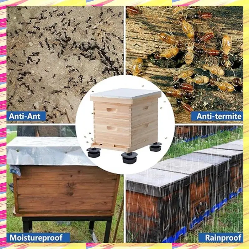 ABJJ 3 Sets/12Pcs Beehive Stands - Sturdy Beehive Stand - Outdoor Garden Beekeeping Workshop Hive Base Beehive Durable Easy To U
ABJJ 3 Sets/12Pcs Beehive Stands - Sturdy Beehive Stand - Outdoor Garden Beekeeping Workshop Hive Base Beehive Durable Easy To U