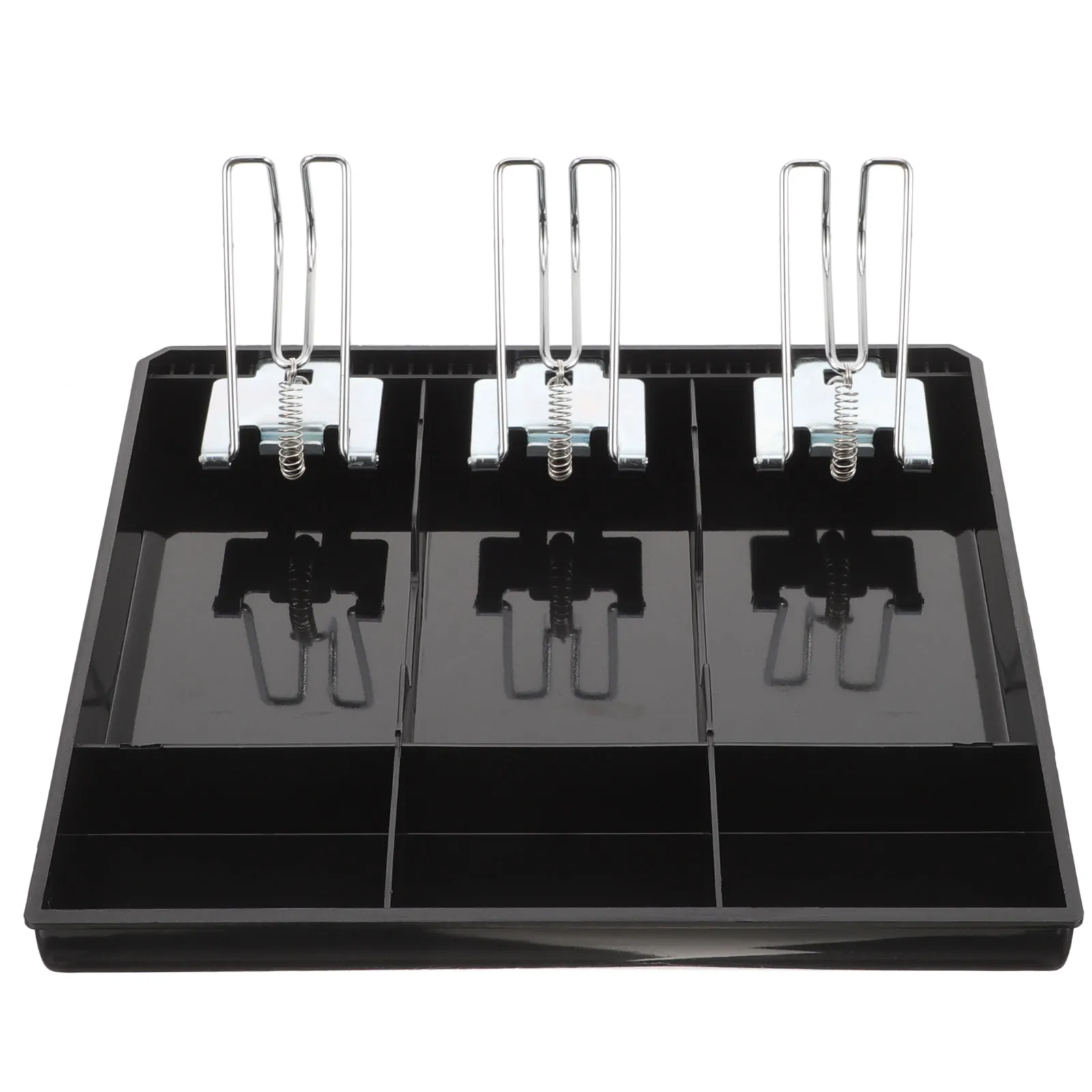 Cash Register Drawer Tray 3 Bill 3 Coin Compartments Black Plastic Metal Money Organizer for Restaurant Bakery
Cash Register Drawer Tray 3 Bill 3 Coin Compartments Black Plastic Metal Money Organizer for Restaurant Bakery