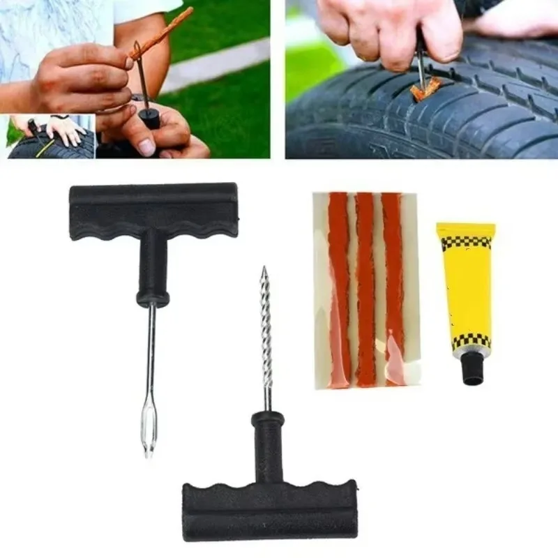 Motorcycle Vacuum Tire Repair Tool 6Pcs Set of Car Motorcycle Tire Repair Tool Set Emergency Quick Tire Rubber Strip Repair Tool
Motorcycle Vacuum Tire Repair Tool 6Pcs Set of Car Motorcycle Tire Repair Tool Set Emergency Quick Tire Rubber Strip Repair Tool