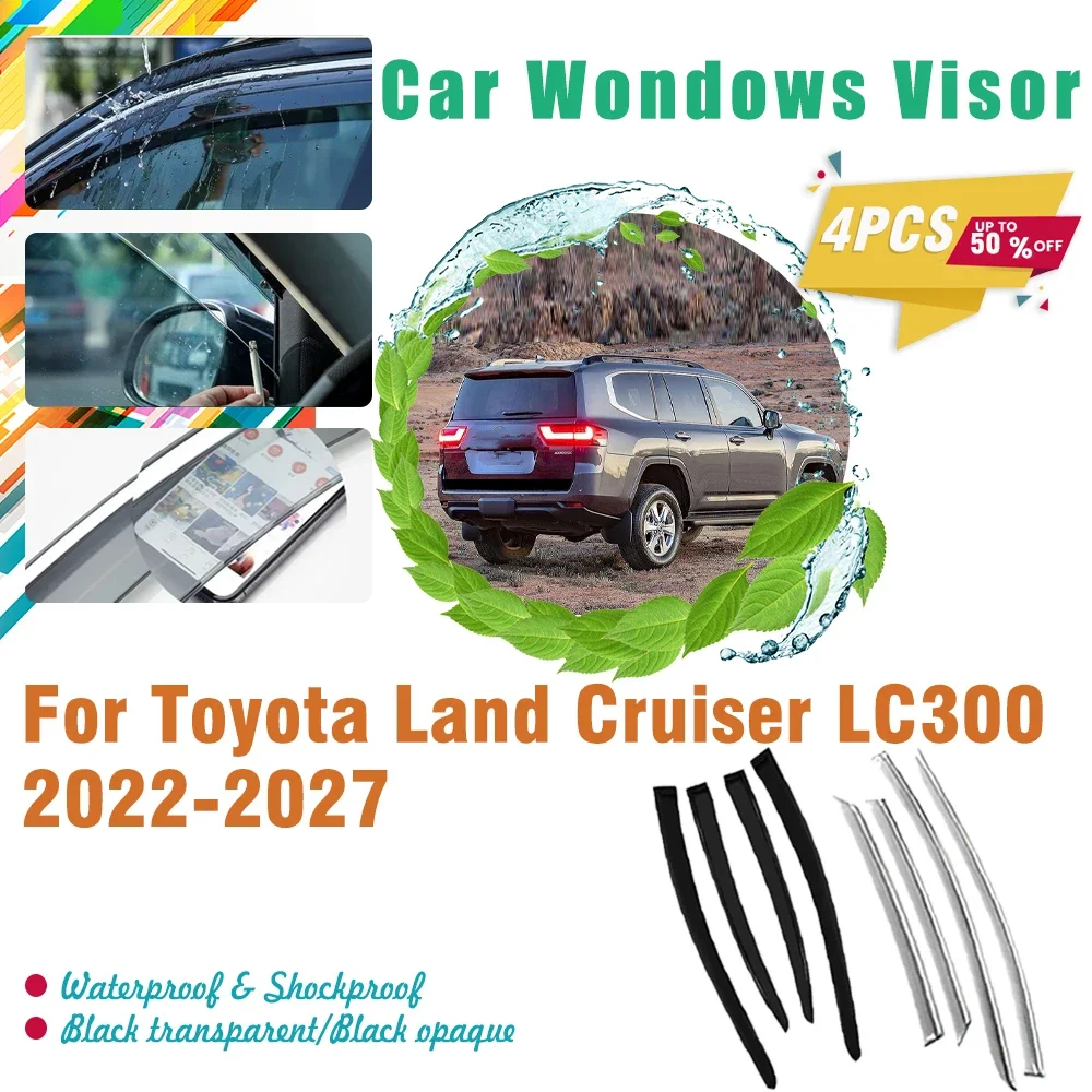 Car Windshields For Toyota Land Cruiser LC300 2022 2023 2024 2025 2026 2027 Rain Window Visors Sun Guard Covers Auto Accessories
Car Windshields For Toyota Land Cruiser LC300 2022 2023 2024 2025 2026 2027 Rain Window Visors Sun Guard Covers Auto Accessories