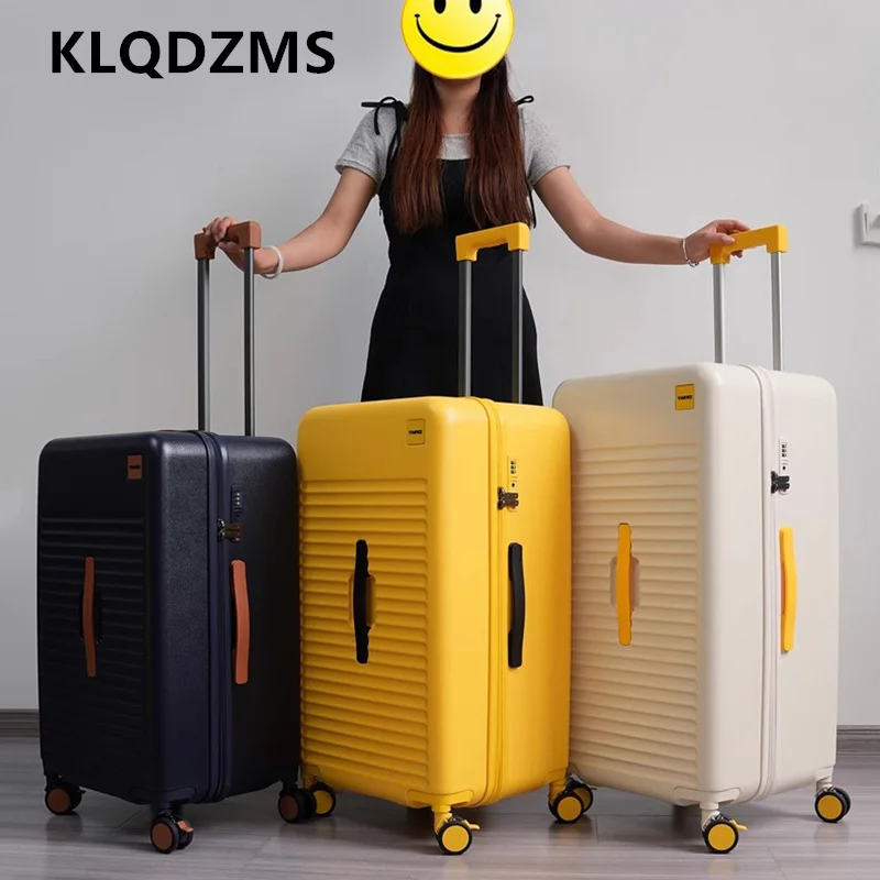 KLQDZMS Мужской чемодан, дорожная сумка 24 "26" 28 дюймов, большая вместительная сумка на колесиках, студенческая коробка с паролем, женский чемодан на колесиках
KLQDZMS Мужской чемодан, дорожная сумка 24 "26" 28 дюймов, большая вместительная сумка на колесиках, студенческая коробка с паролем, женский чемодан на колесиках