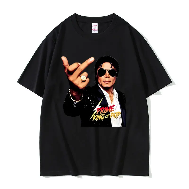 Michael Jackson Middle Finger Graphic Print T-shirt Men Women Vintage Gothic Rock T Shirts Men's Casual Loose Oversized T-shirts
Michael Jackson Middle Finger Graphic Print T-shirt Men Women Vintage Gothic Rock T Shirts Men's Casual Loose Oversized T-shirts