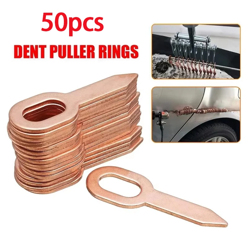 50pcs Dent Puller Rings Car Body Scratch Repair Recessed Pull Ring For Spot Welding Welder Car Body Panel Pulling Washer Tools
50pcs Dent Puller Rings Car Body Scratch Repair Recessed Pull Ring For Spot Welding Welder Car Body Panel Pulling Washer Tools