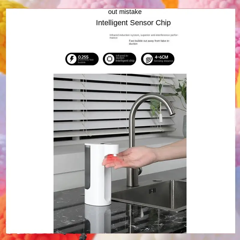 Fully Automatic Induction Soap Dispenser Kitchen Soap Dispenser Bathroom Intelligent Soap Dispenser-A83Z
Fully Automatic Induction Soap Dispenser Kitchen Soap Dispenser Bathroom Intelligent Soap Dispenser-A83Z