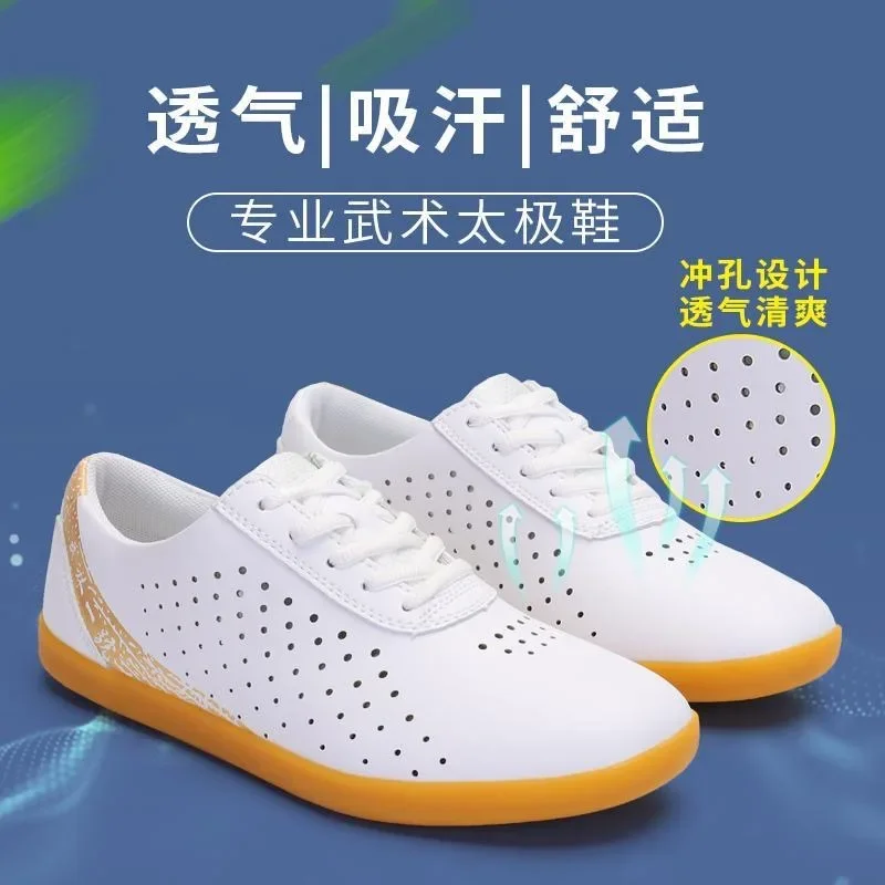2024 Professional Martial arts Sneakers Men Women Summer Breathable LeatherTaichi Karate Shoe Designer Wushu Shoes Couples
2024 Professional Martial arts Sneakers Men Women Summer Breathable LeatherTaichi Karate Shoe Designer Wushu Shoes Couples