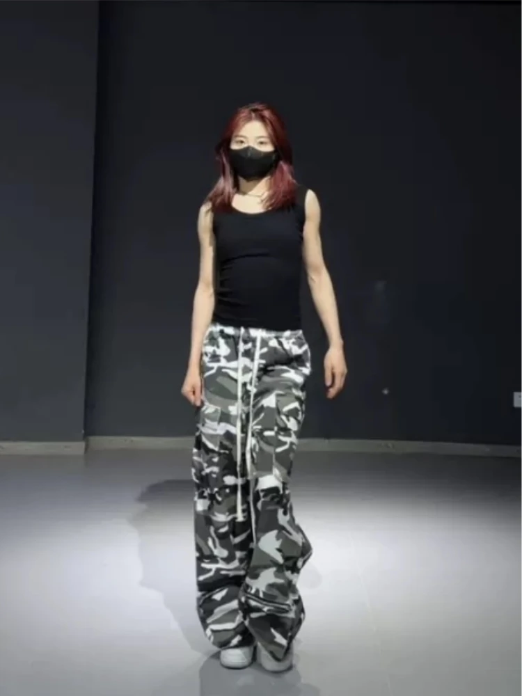 American Retro Casual Camouflage Loose Wide Leg Workwear Long Pants Men's Women's Multi-Pocket Design Casual Trousers
American Retro Casual Camouflage Loose Wide Leg Workwear Long Pants Men's Women's Multi-Pocket Design Casual Trousers
