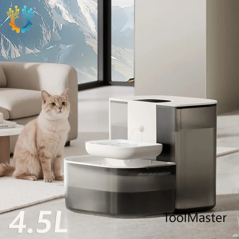 【2026】4.5L Smart Dump Pet Water Dispenser Remote Control Automatic Wireless Water Drinker Cat Water Feeder Kitten Heating Founta
【2026】4.5L Smart Dump Pet Water Dispenser Remote Control Automatic Wireless Water Drinker Cat Water Feeder Kitten Heating Founta