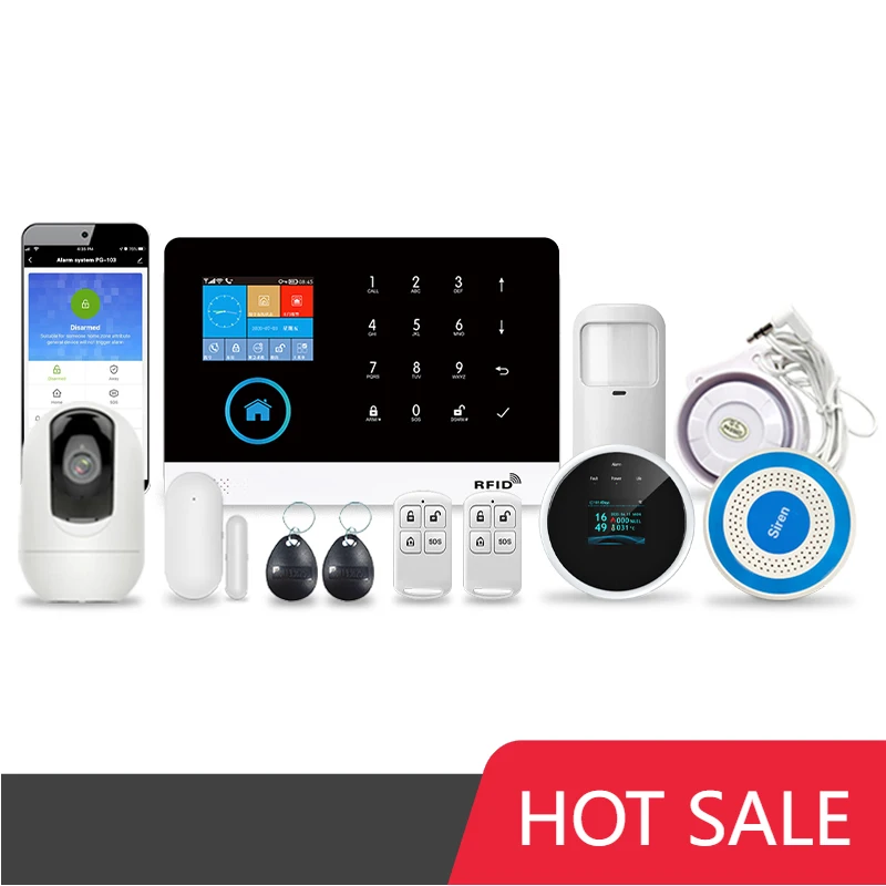 24-часовой монитор безопасности днем и ночью. Умная домашняя сигнализация. Система Wi-Fi + 2G через приложение для смартфона на базе Android и IOS.
24-часовой монитор безопасности днем и ночью. Умная домашняя сигнализация. Система Wi-Fi + 2G через приложение для смартфона на базе Android и IOS.