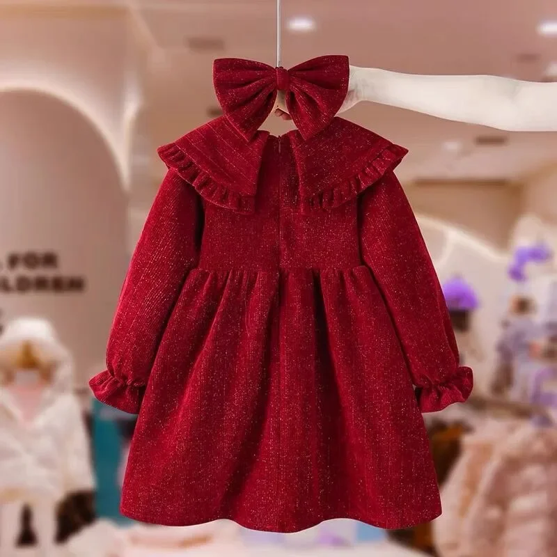 4-10 Years Girls Cute Princess Dress Children Trend Clothing Set Kids Fashion Clothes Suit Babys Autumn Winter Warm Tracksuits
4-10 Years Girls Cute Princess Dress Children Trend Clothing Set Kids Fashion Clothes Suit Babys Autumn Winter Warm Tracksuits
