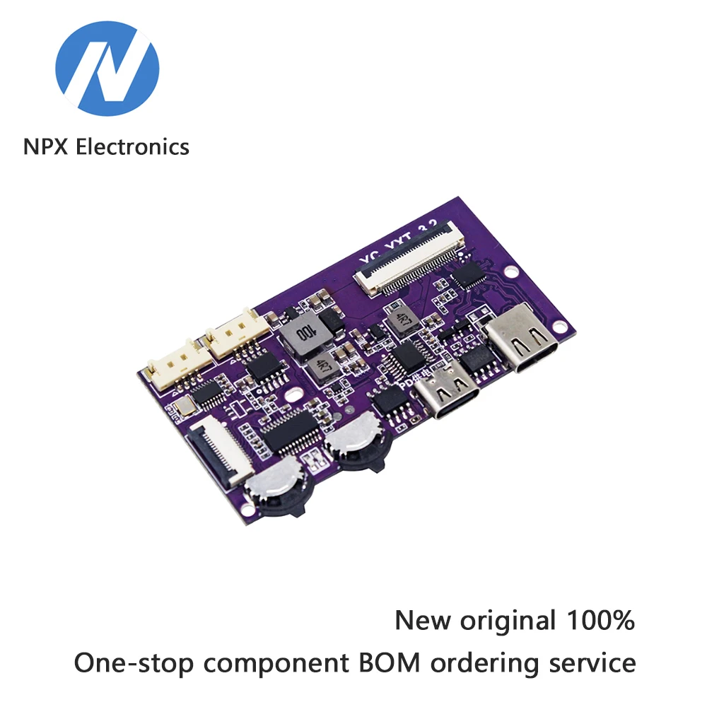 Type-C 1-in-1 display driver board for 4K 120Hz notebook screen DIY mobile phone screen projection driver module
Type-C 1-in-1 display driver board for 4K 120Hz notebook screen DIY mobile phone screen projection driver module