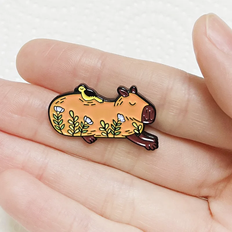 Любовь животное мультфильм капибара брошь значок подарочная сумка аксессуары
Любовь животное мультфильм капибара брошь значок подарочная сумка аксессуары