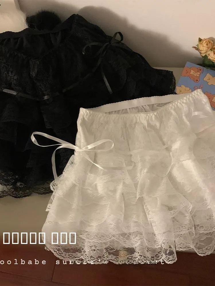 New Women's Slimming Lantern Pants White Elastic Waist orts Underwear for Spring Casual Wear Lace Bot Skirt Pants
New Women's Slimming Lantern Pants White Elastic Waist orts Underwear for Spring Casual Wear Lace Bot Skirt Pants