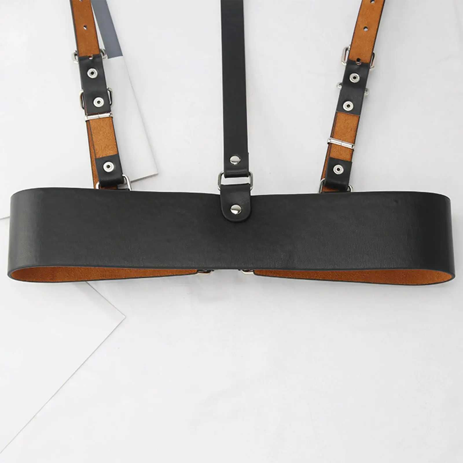 Faux Leather Women Waist Harness Belt Underbust Corset Waist Cincher Outfits Clothing Waistcoat for Dress Halloween Punk Party
Faux Leather Women Waist Harness Belt Underbust Corset Waist Cincher Outfits Clothing Waistcoat for Dress Halloween Punk Party