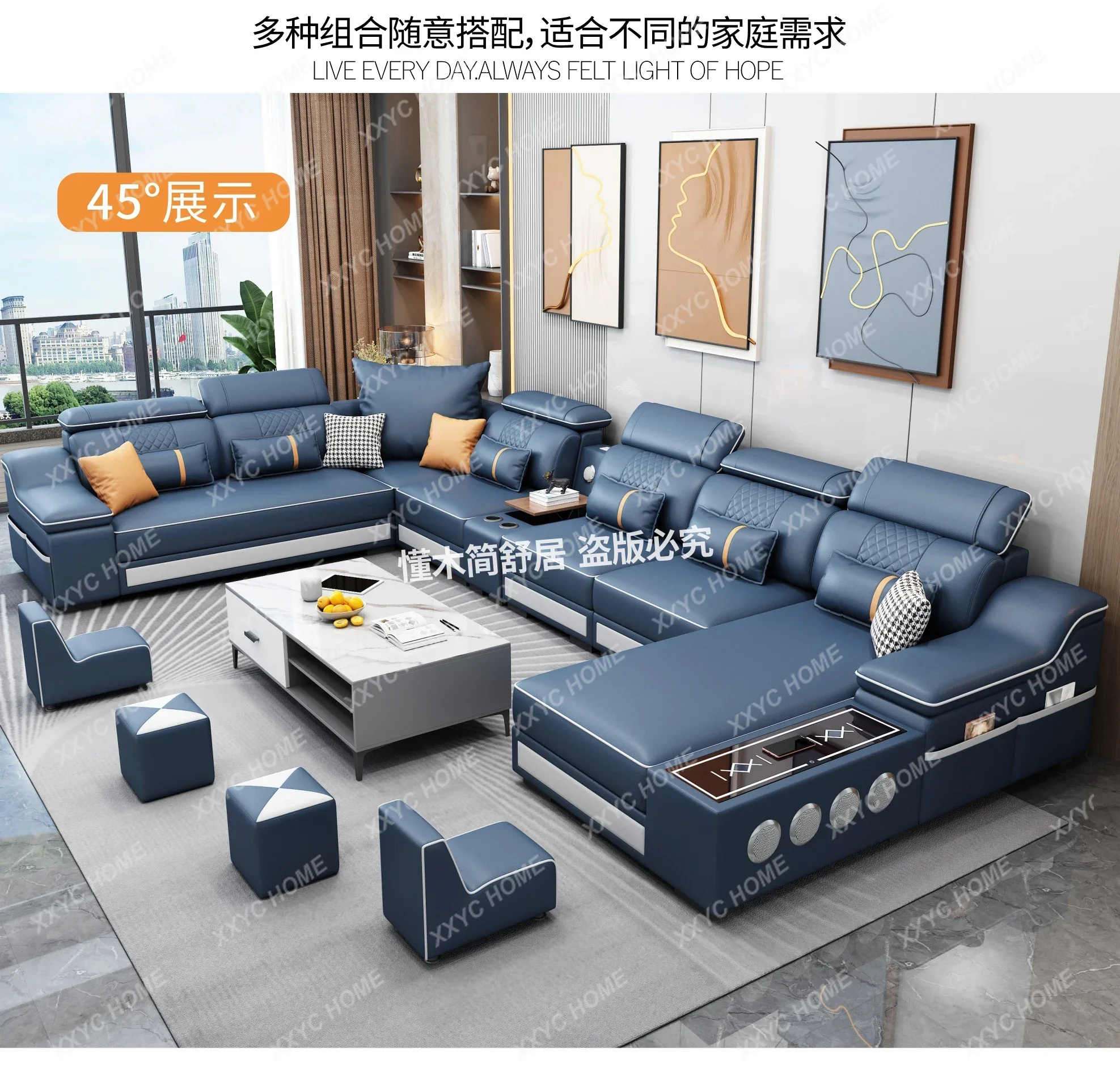 Entertainment Sofa Lounge Living Room Armchair Modern Reclining Sofa Electric Makeup Lazy Muebles Backyard
Entertainment Sofa Lounge Living Room Armchair Modern Reclining Sofa Electric Makeup Lazy Muebles Backyard