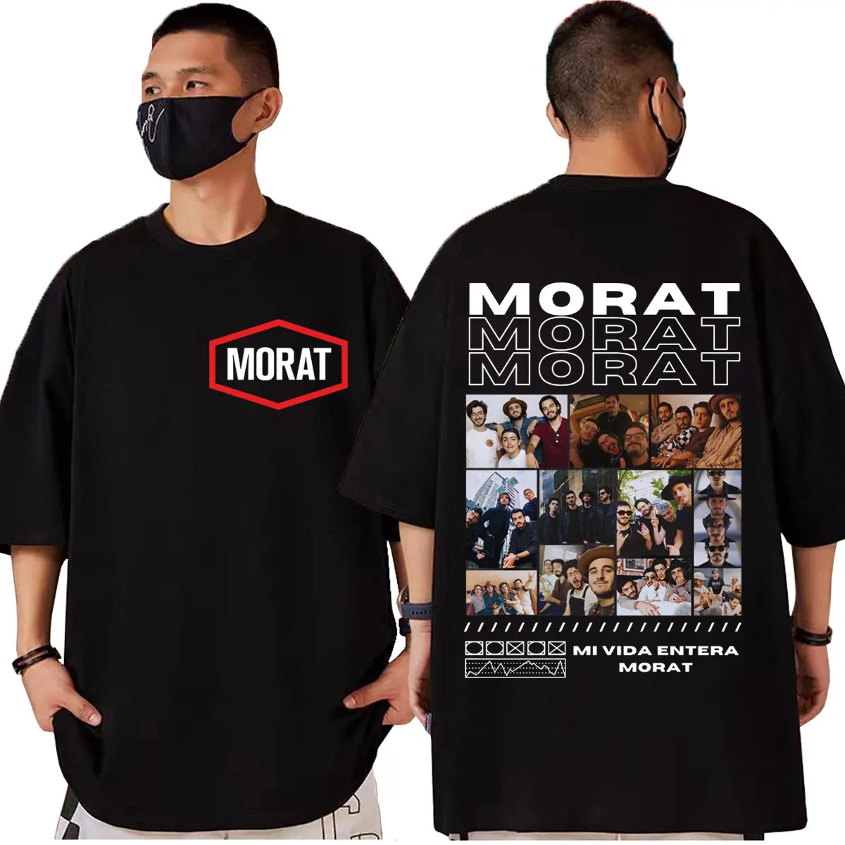 Rock Band Morat Graphic T Shirts Men Women Clothing Fashion Hip Hop Short Sleeve T-shirt High Quality Cotton Oversized T-shirts
Rock Band Morat Graphic T Shirts Men Women Clothing Fashion Hip Hop Short Sleeve T-shirt High Quality Cotton Oversized T-shirts