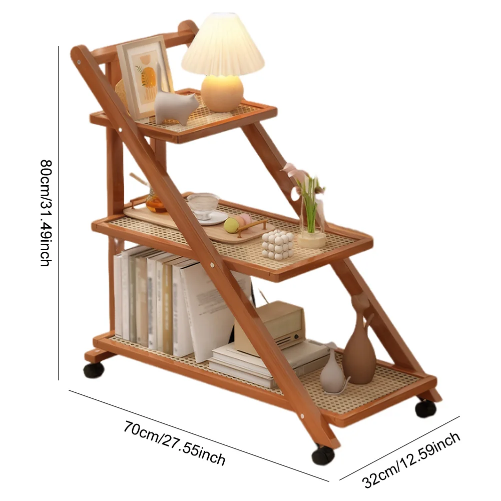 Sofa End Table with Rolling Casters Mobile Side Table with 3-Tier Storage Shelves Side Table with Wheels for Living Room Bedroom
Sofa End Table with Rolling Casters Mobile Side Table with 3-Tier Storage Shelves Side Table with Wheels for Living Room Bedroom