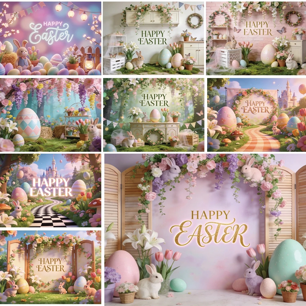 MOON.QG Happy Easter Garden Photographic Background Bunny Egg Arch Backdrop Baby Photo Studio Poster Decor Birthday Accessories
MOON.QG Happy Easter Garden Photographic Background Bunny Egg Arch Backdrop Baby Photo Studio Poster Decor Birthday Accessories