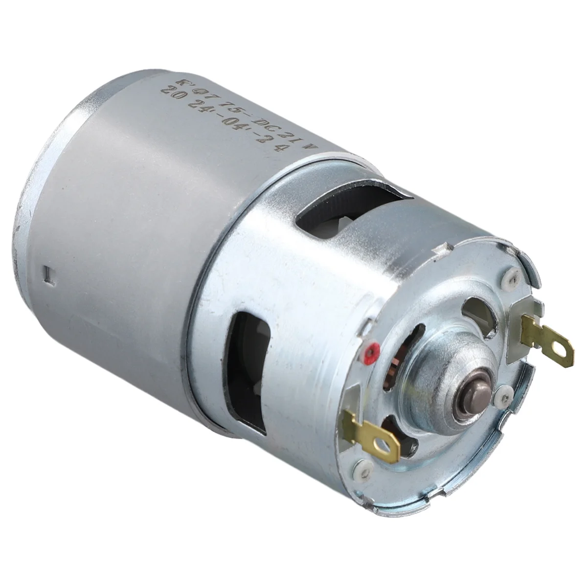 New 775 DC 21V Small Brush Motor High-Speed Silent Motor High-Power Dual Bearing Motor
New 775 DC 21V Small Brush Motor High-Speed Silent Motor High-Power Dual Bearing Motor