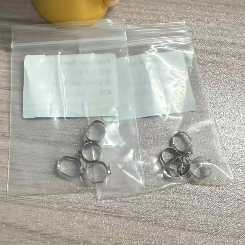1st Molar Bands Bicuspid Band Prewelded With Bracket Brace 0.022 Roth 4Pcs Dental Orthodontic Bands Bicuspid Plain Bands
1st Molar Bands Bicuspid Band Prewelded With Bracket Brace 0.022 Roth 4Pcs Dental Orthodontic Bands Bicuspid Plain Bands