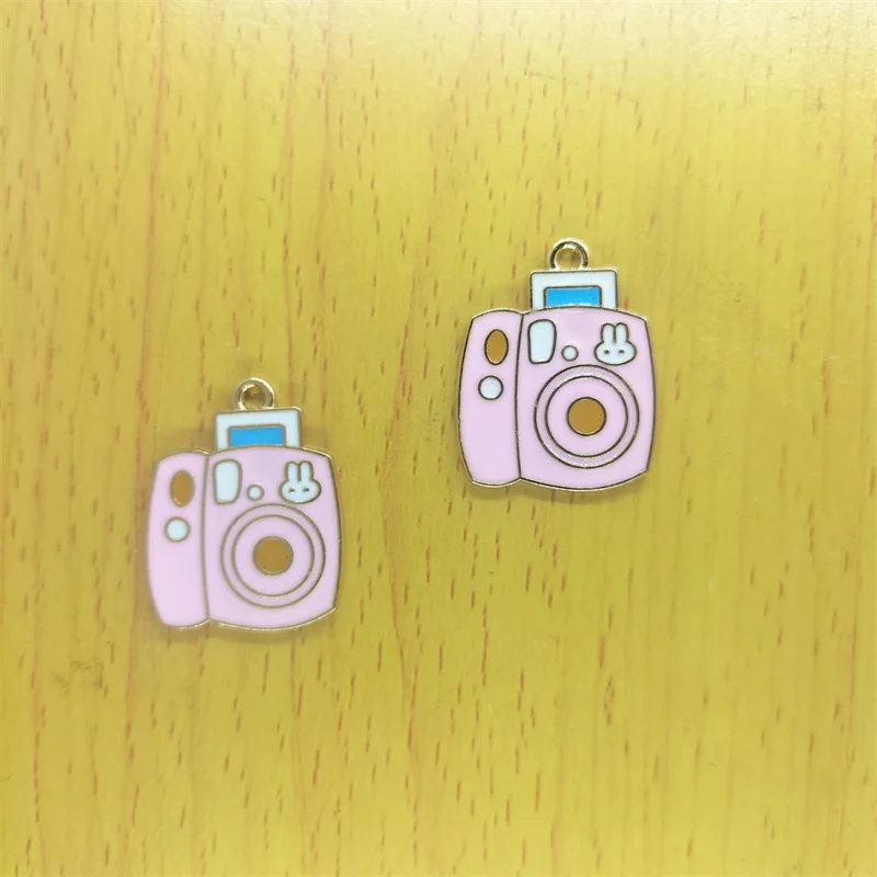 10pcs Enamel Camera Charm Cartoon Animal Rabbit Charms Pendant for Bracelet DIY Earring Necklace Key Chain Jewelry Accessories
10pcs Enamel Camera Charm Cartoon Animal Rabbit Charms Pendant for Bracelet DIY Earring Necklace Key Chain Jewelry Accessories