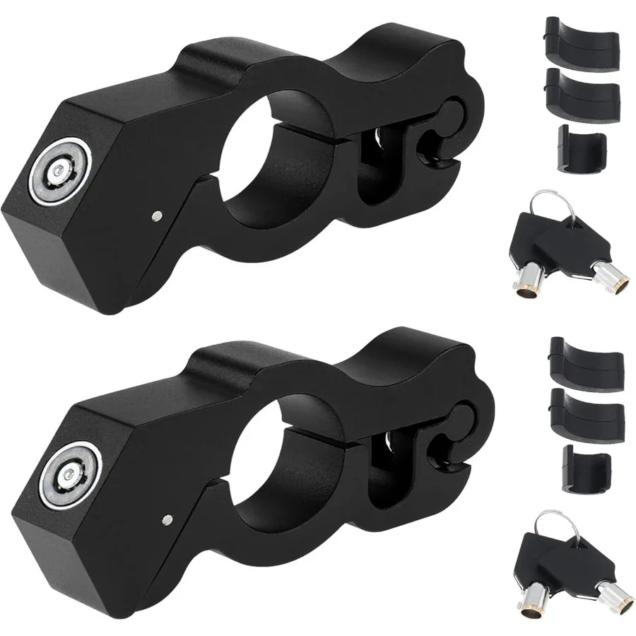 2Pack Heavy Duty Motorcycle AntiTheft Handlebar Throttle Security Lock for Dirt Bike Moped Scooter ATV Front Brake Lever Lock P
2Pack Heavy Duty Motorcycle AntiTheft Handlebar Throttle Security Lock for Dirt Bike Moped Scooter ATV Front Brake Lever Lock P