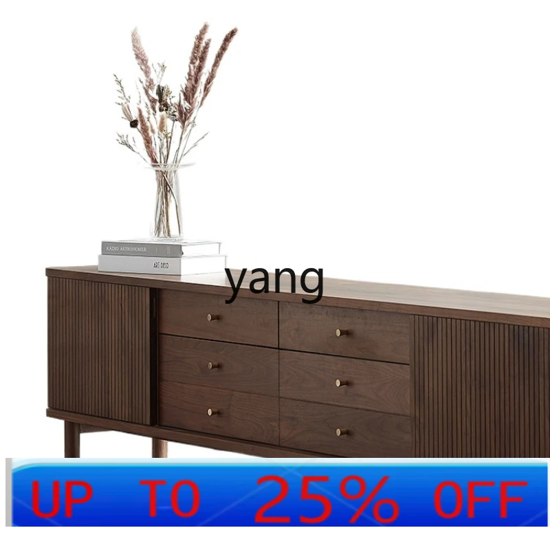 LH North American black walnut light luxury TV cabinet guest environmental protection hall floor cabinet
LH North American black walnut light luxury TV cabinet guest environmental protection hall floor cabinet