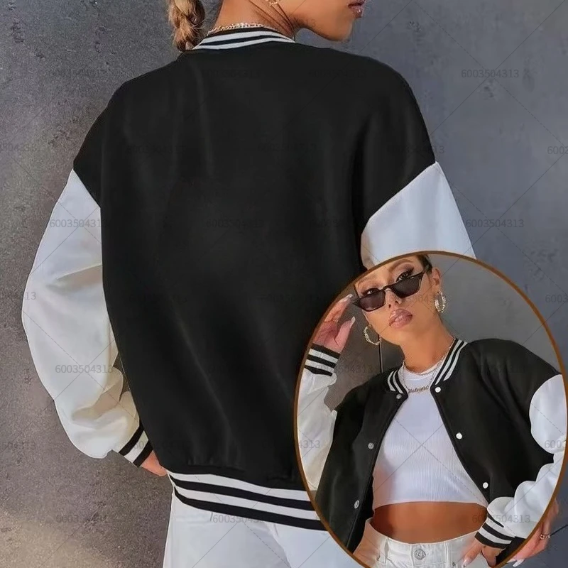 Women's Men Baseball Jacket Autumn Winter Coats Fleece O-Neck Streetwear Hoodies Pullover Sweatshirt Tracksuit Clothing Unisex
Women's Men Baseball Jacket Autumn Winter Coats Fleece O-Neck Streetwear Hoodies Pullover Sweatshirt Tracksuit Clothing Unisex